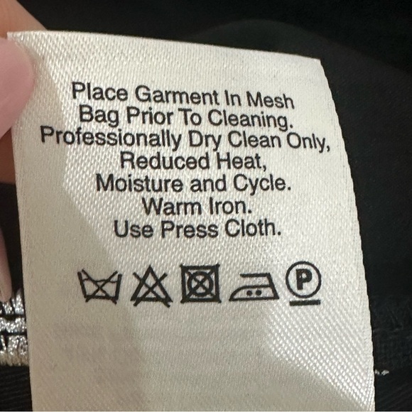 DKNYC Woven Shift Dress Black White Linen Cotton Sleeveless - Picture 7 of 7